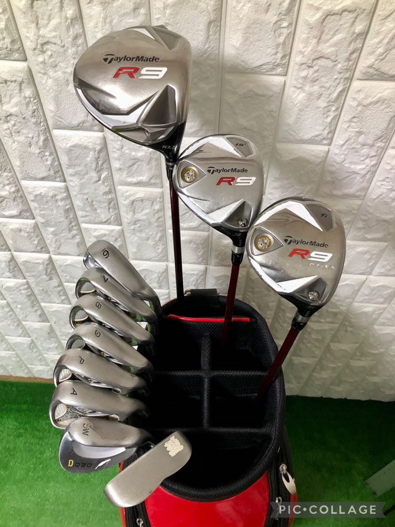初心者おすすめ☆メンズ ゴルフクラブセット☆テーラーメイド☆キャディバッグ付