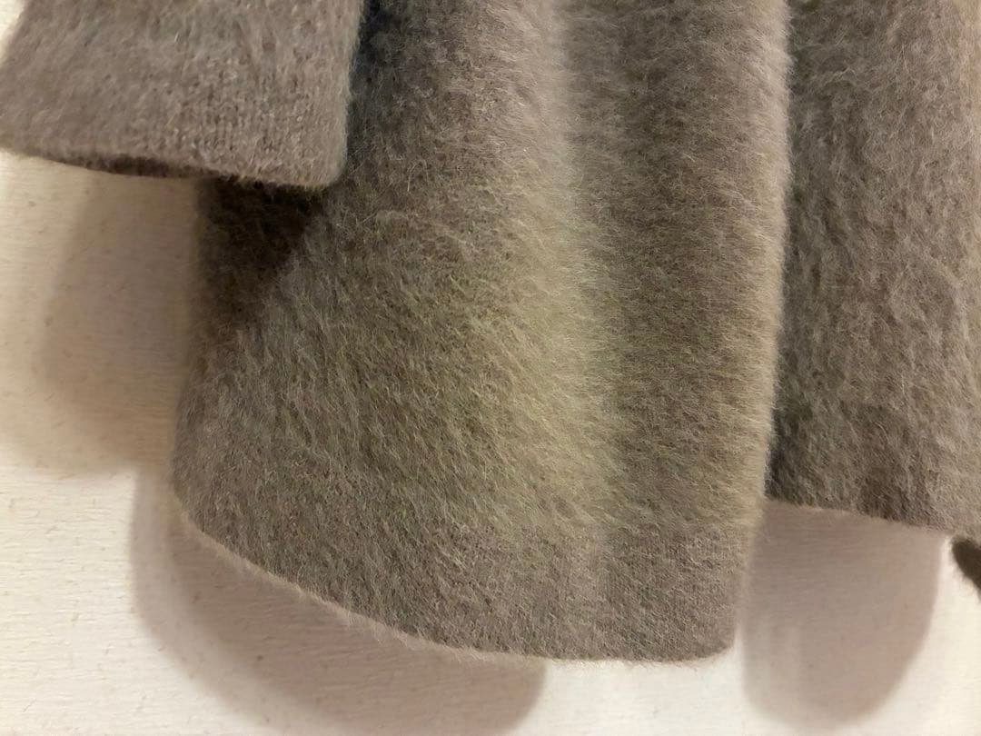 IENA イエナ フォックスカシミヤVネック カーディガン ベージュ