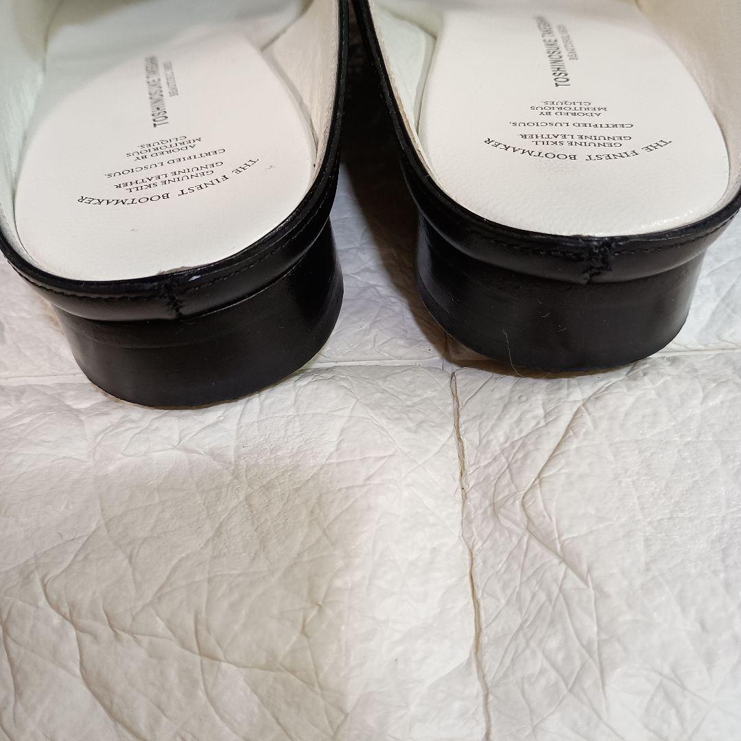 美品　ビューティフルシューズ　タケガハラトシノスケ　ミュール　サンダル