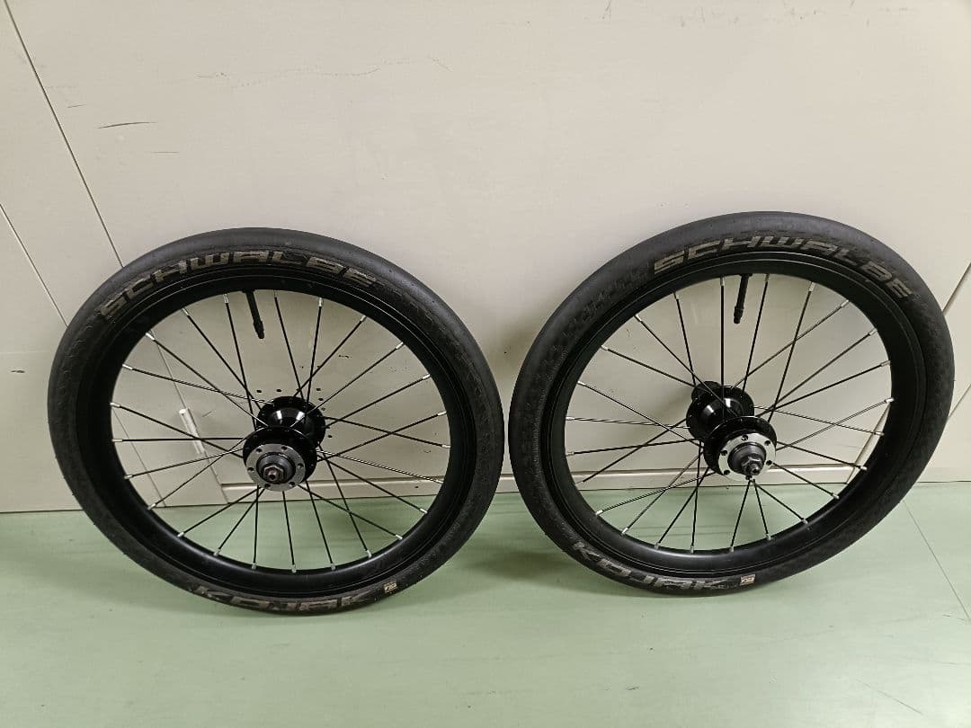 16インチ(349)完組ホイール ディスクブレーキ 8〜10s対応 タイヤ付