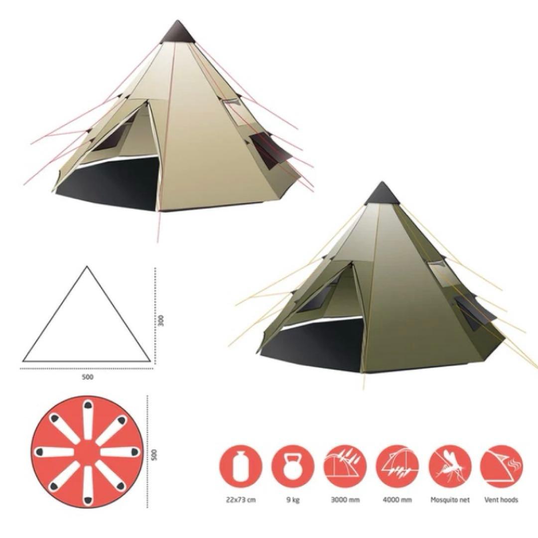 グランドキャニオン テント BLACK FALLS 8