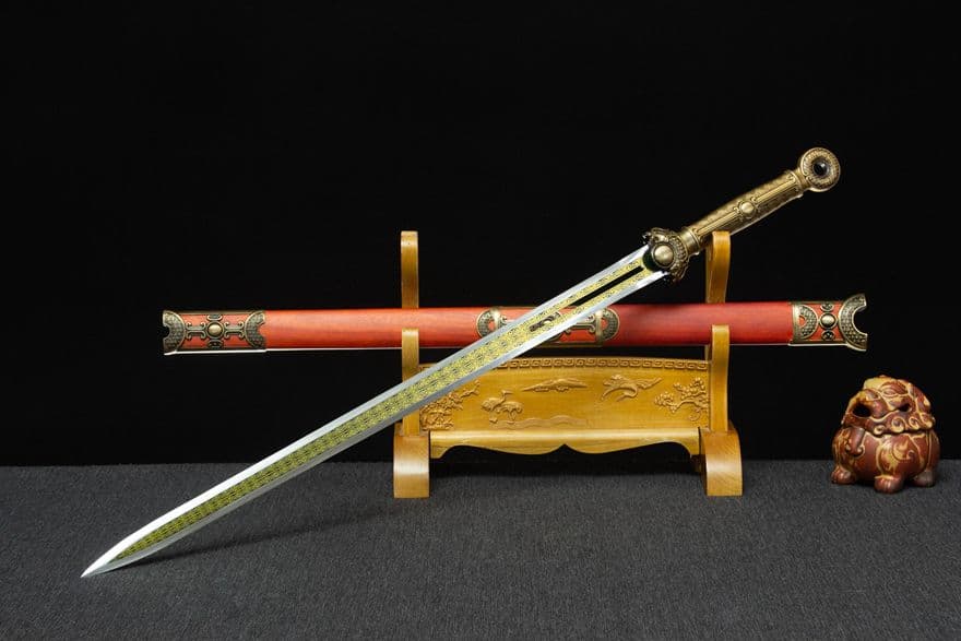 古兵器 武具　刀装具　日本刀　模造刀 居合刀 落銘漢剣