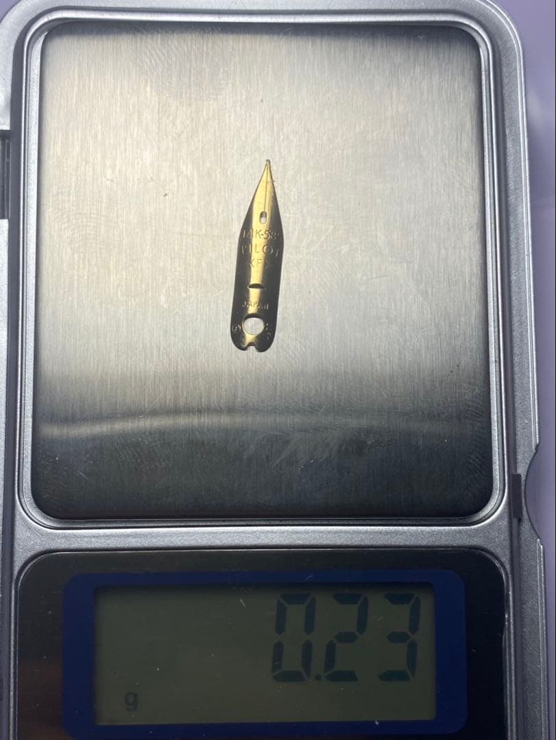 No.131 金無垢18K 0.23g 14k 0.23g 金 24K 純金