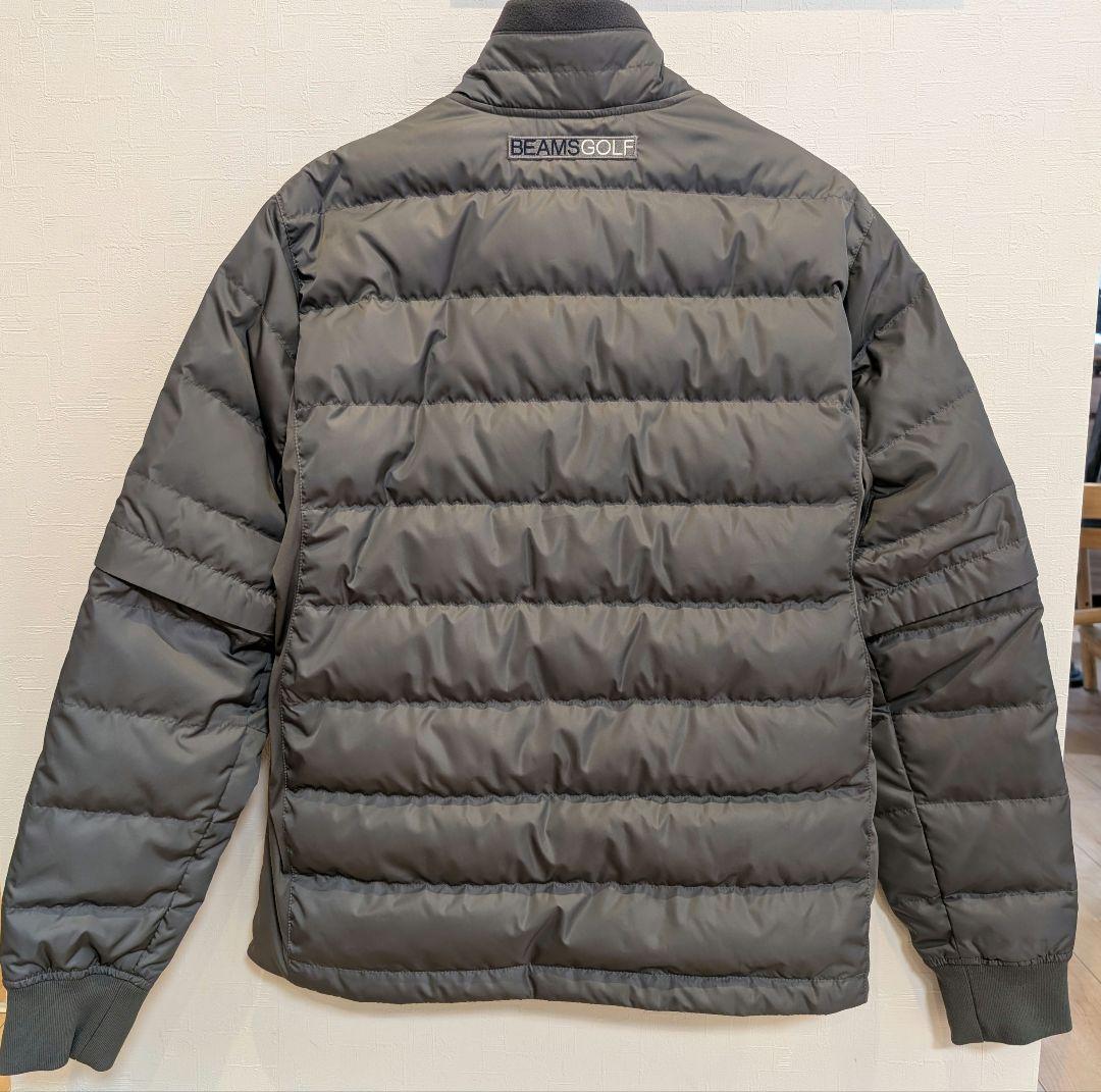 BEAMS GOLF グレー ダウンジャケット