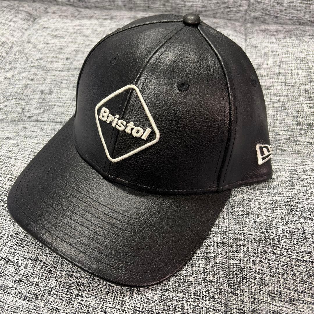 帽子 FCRB EMBLEM 9FORTY SYNTHETIC LEATHER CAP