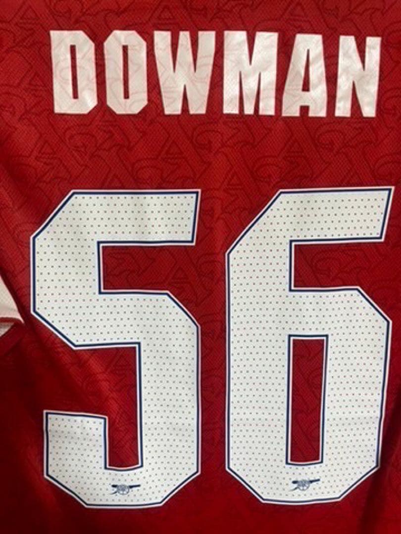 【新品未使用】アーセナル　ダウマン　25/26　CL仕様　ユニフォーム　選手仕様