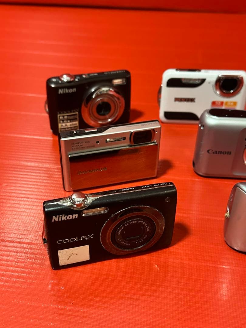 10台 デジカメラ まとめ【動作未確認ジャンク扱】⑦