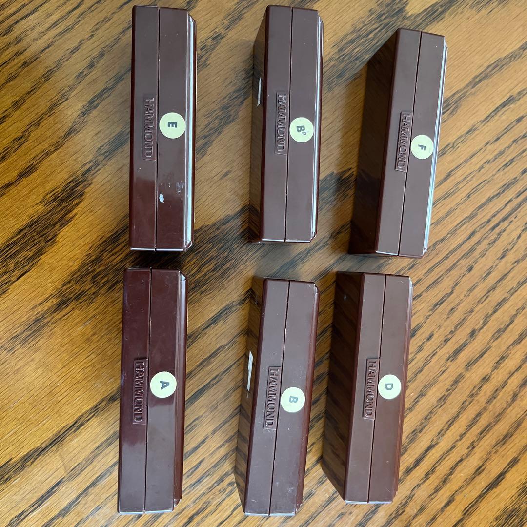 HOHNER MARINE BAND 4本& HAMMOND 6本セット