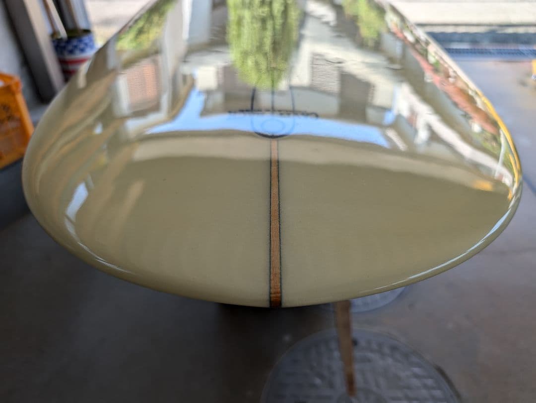 ロングボード 9.1 オーストラリア使用頻度少　傷2か所　引取限定