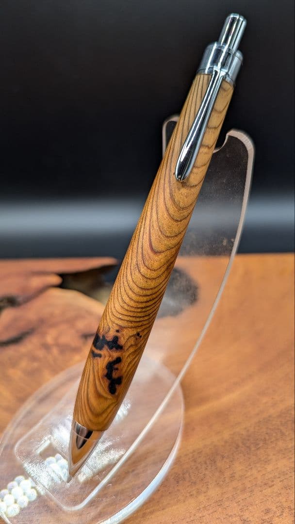 576屋久杉　泡瘤　木軸シャーペン　ボールペン