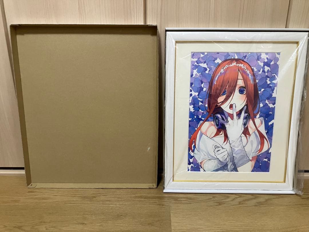 【値下げ交渉可‼️】 五等分の花嫁　anique 額装アート