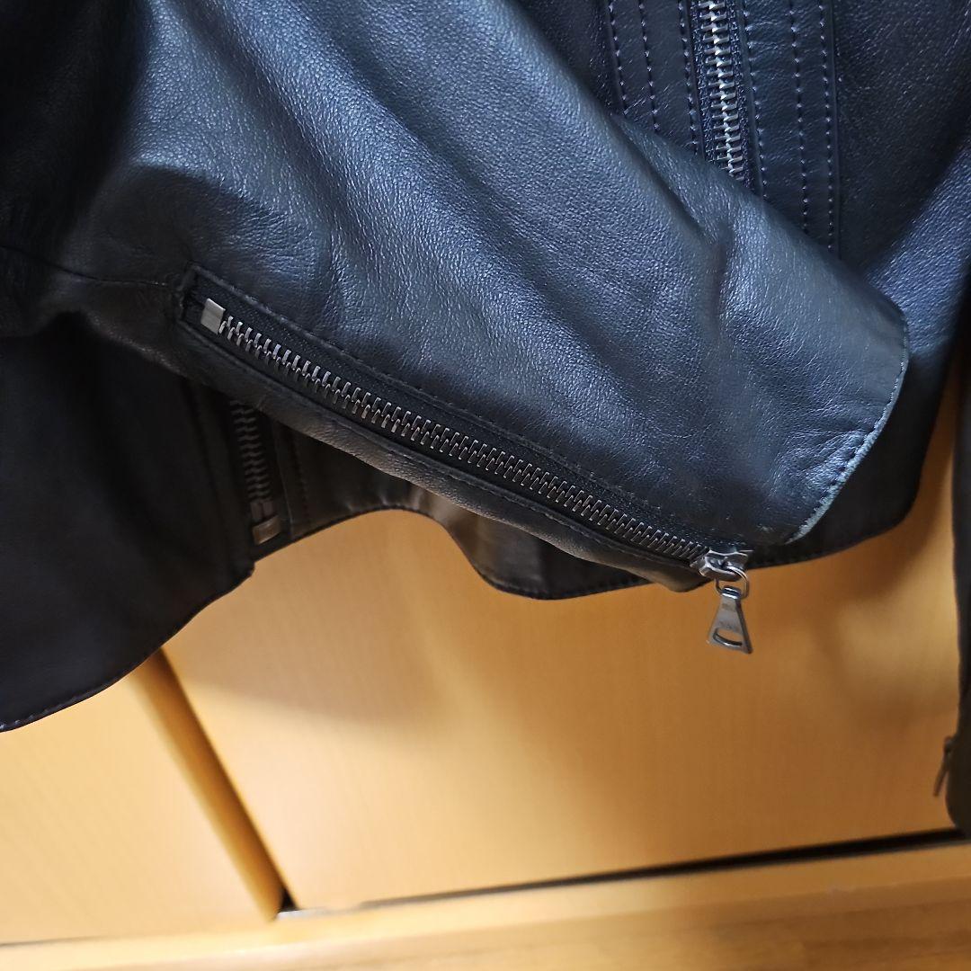 【mika☆】Theory シングルライダースジャケット