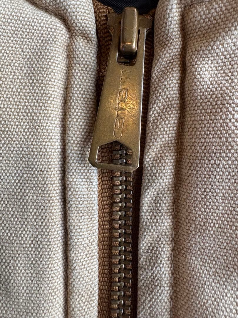 【80's 】【USA製】Carhartt カーハート ダック ベスト 腰ゴムM