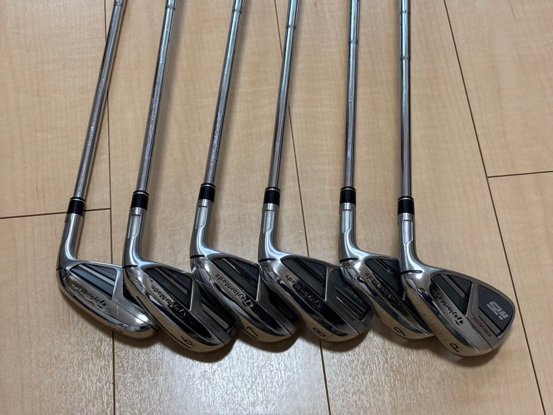 【Taylor Made❣️】M5 アイアンセット6本/Dynamic Gold