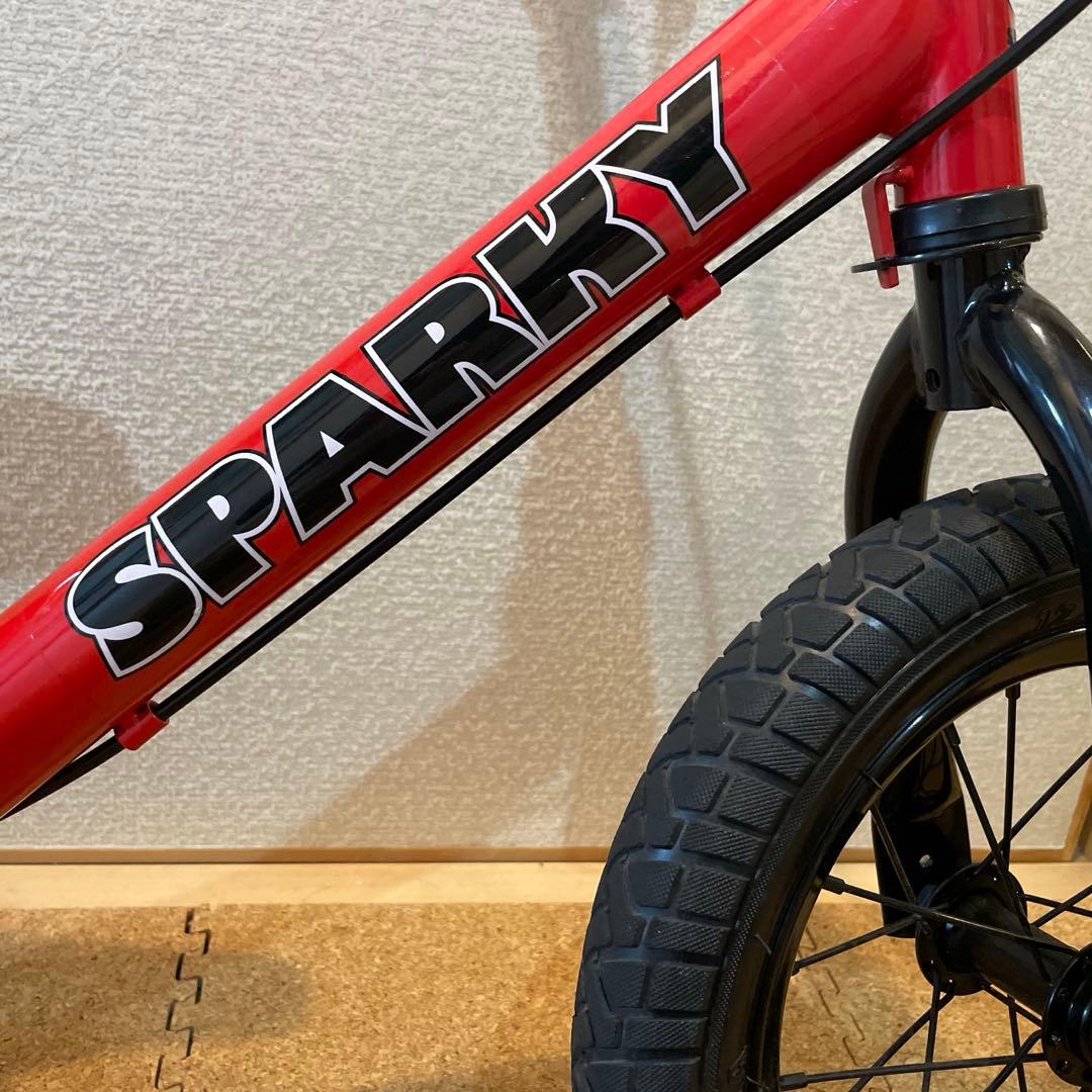 美品　キッズバイク　スパーキー