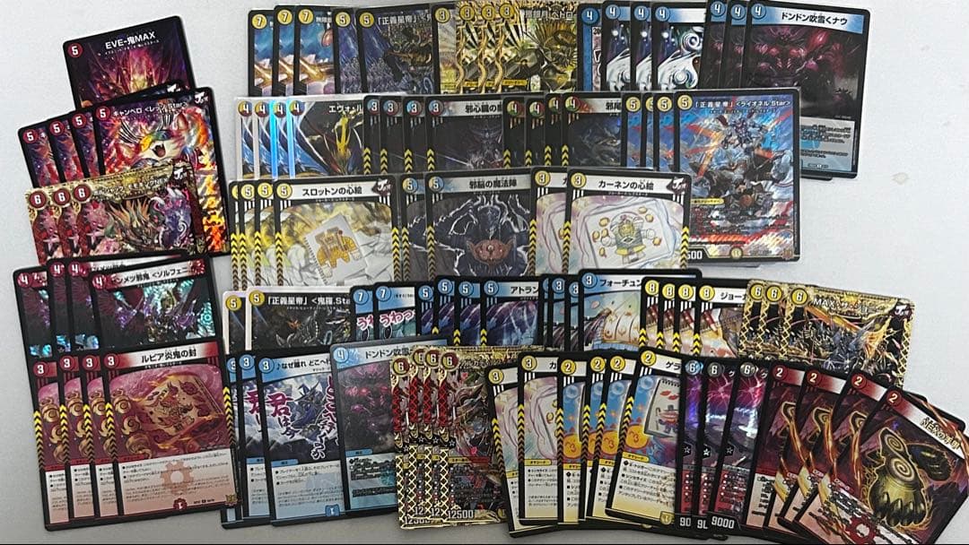 デュエルマスターズ引退品③ デッキ10種＋汎用カード約1750枚