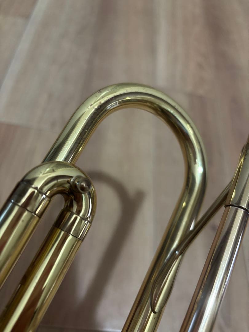 ヤマハ　ゴールドトランペット 本体 ケース付き