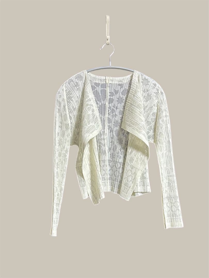 ✨美品✨プリーツプリーズ イッセイミヤケ PLEATS PLEASEカーディガン