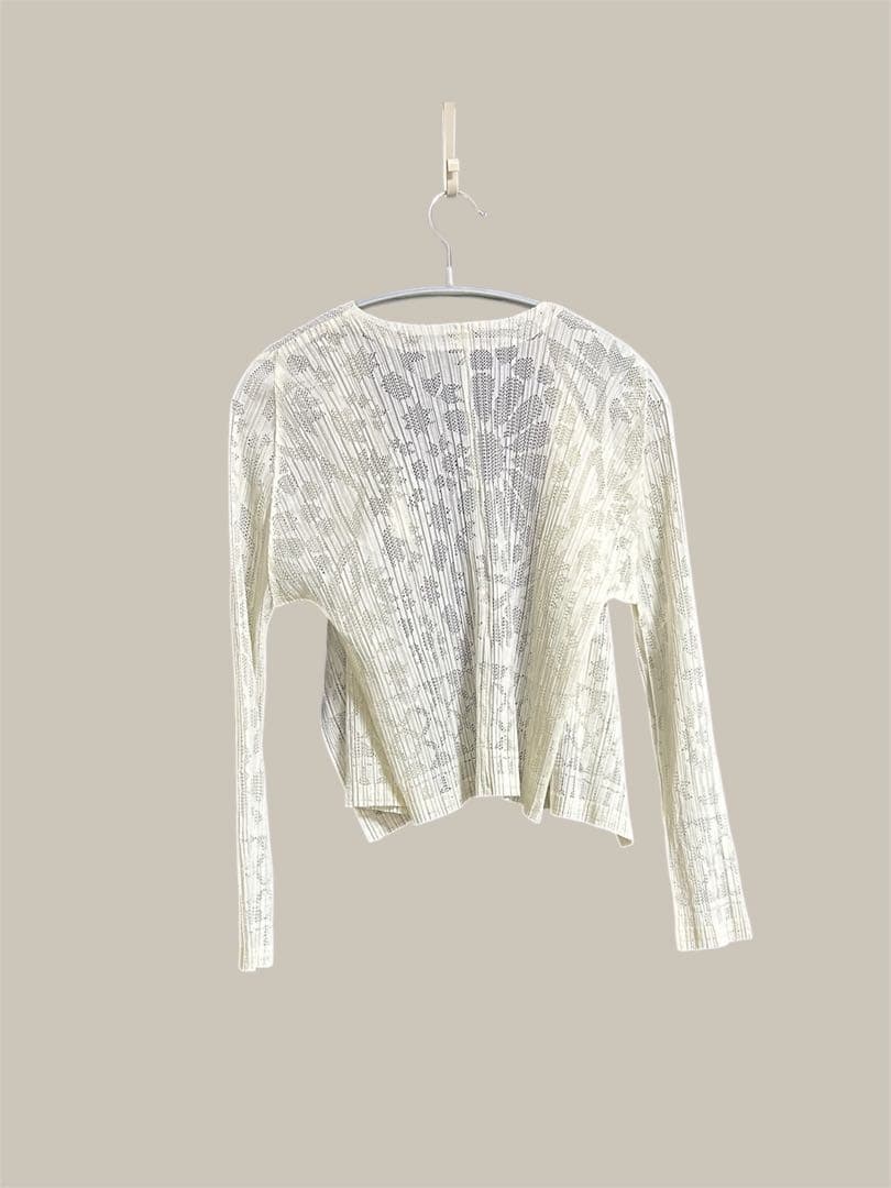 ✨美品✨プリーツプリーズ イッセイミヤケ PLEATS PLEASEカーディガン