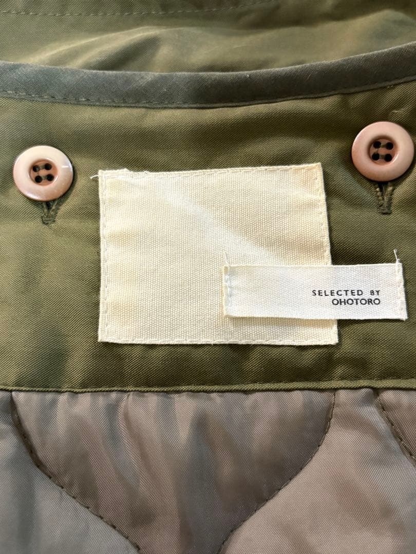 完売品 OHOTORO ユニセックスモッズコート