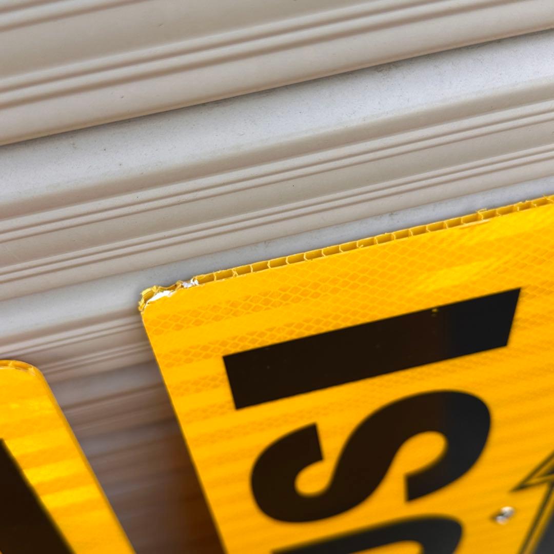 【アメリカン雑貨】ロードサイン風 標識パネル 5枚セット プラダン製 軽量