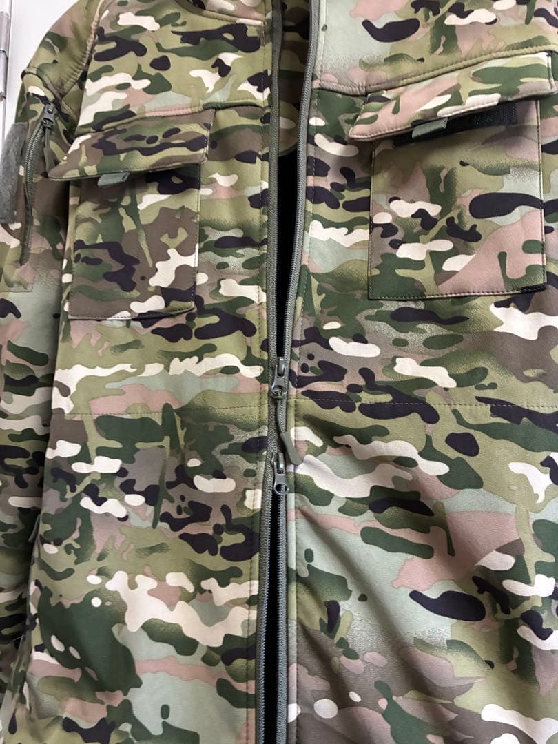 お買得未使用ロシア軍北朝鮮軍仕様マルチカム防寒外被表地防風撥水素材裏地総フリース