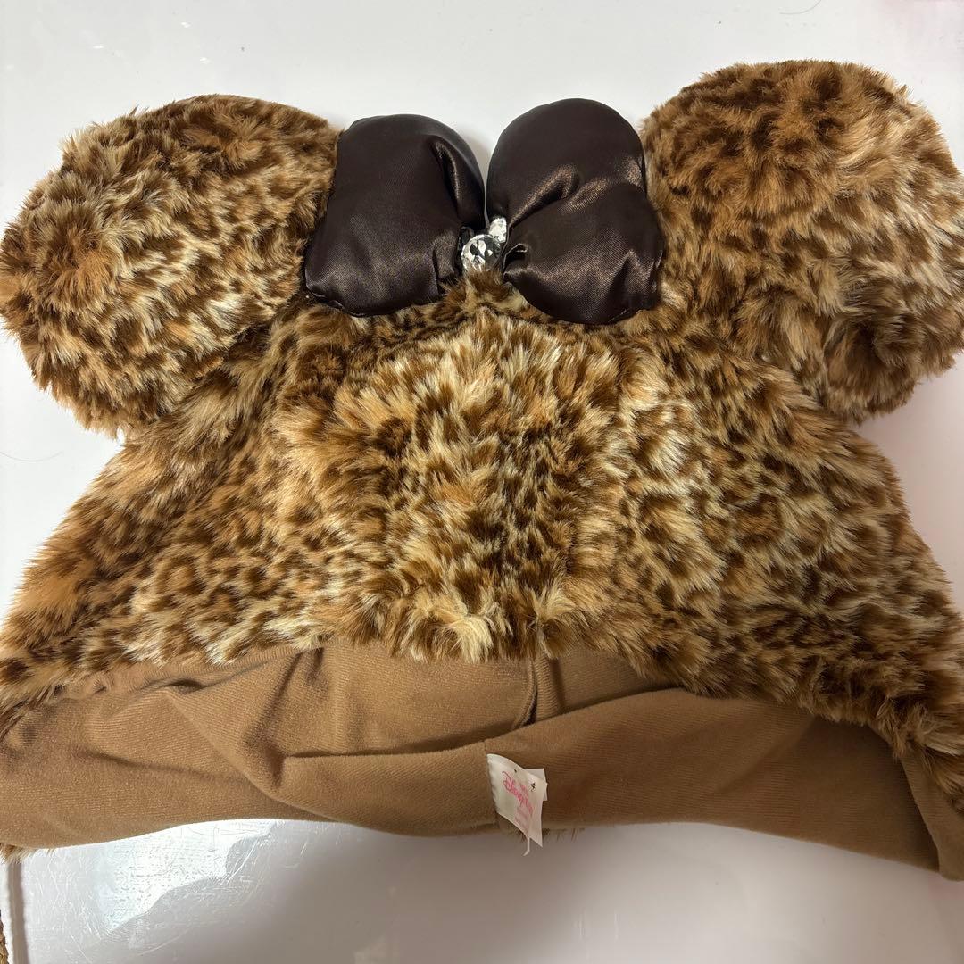 ディズニーリゾート ミッキー型ファーキャップ