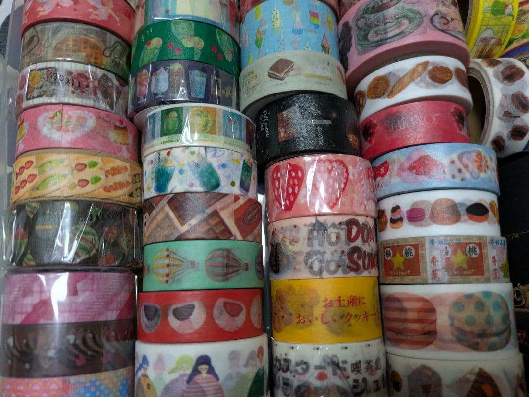 新品　中古　マスキングテープ　まとめ売り　個人作家　mt 　チチピ　フード系