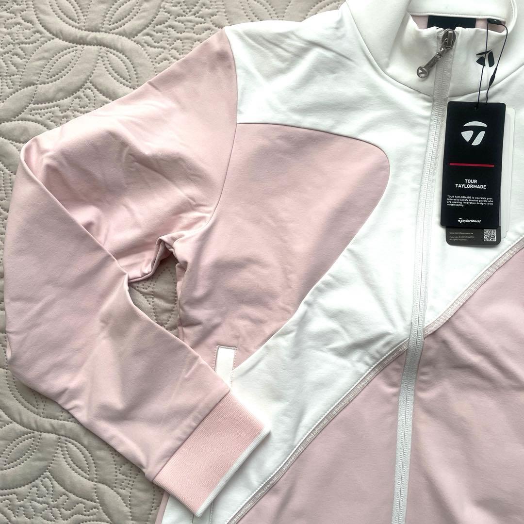 Taylor Made ツアーテーラーメイド　ジップアップジャケット　ピンク　L