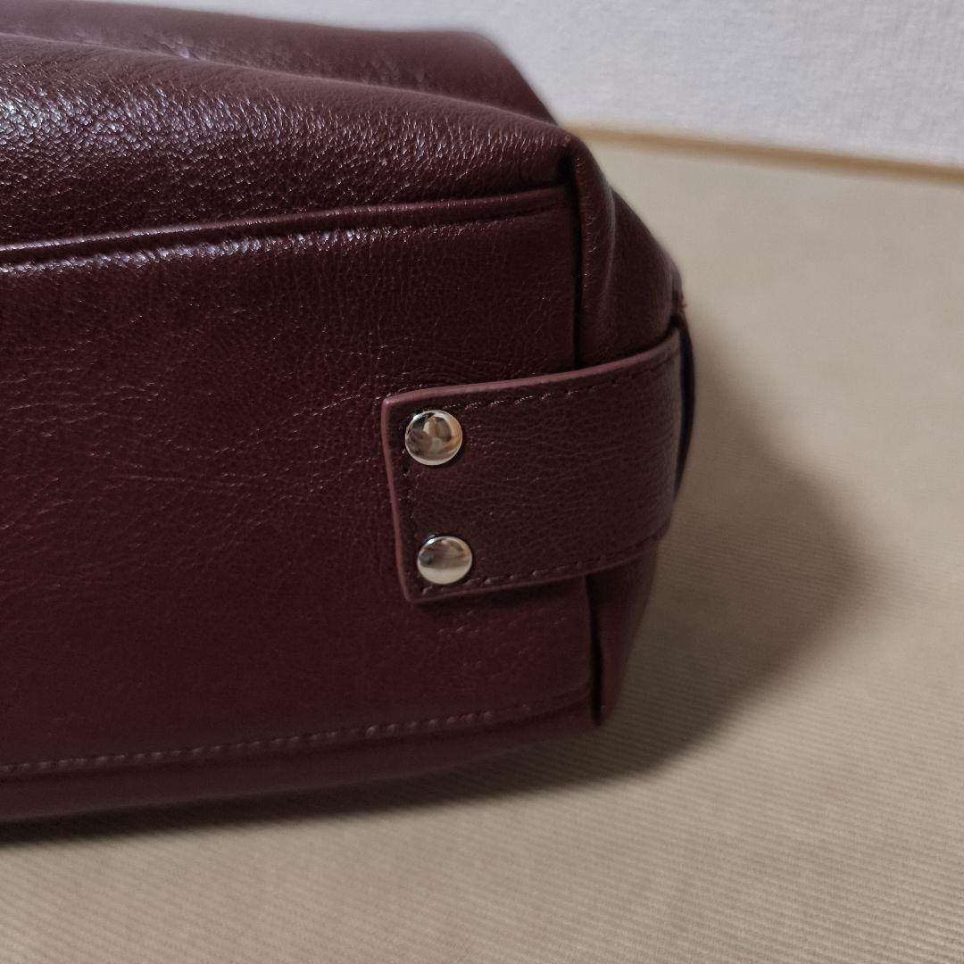 イアパピヨネ　ロングハンドルボストンバッグ