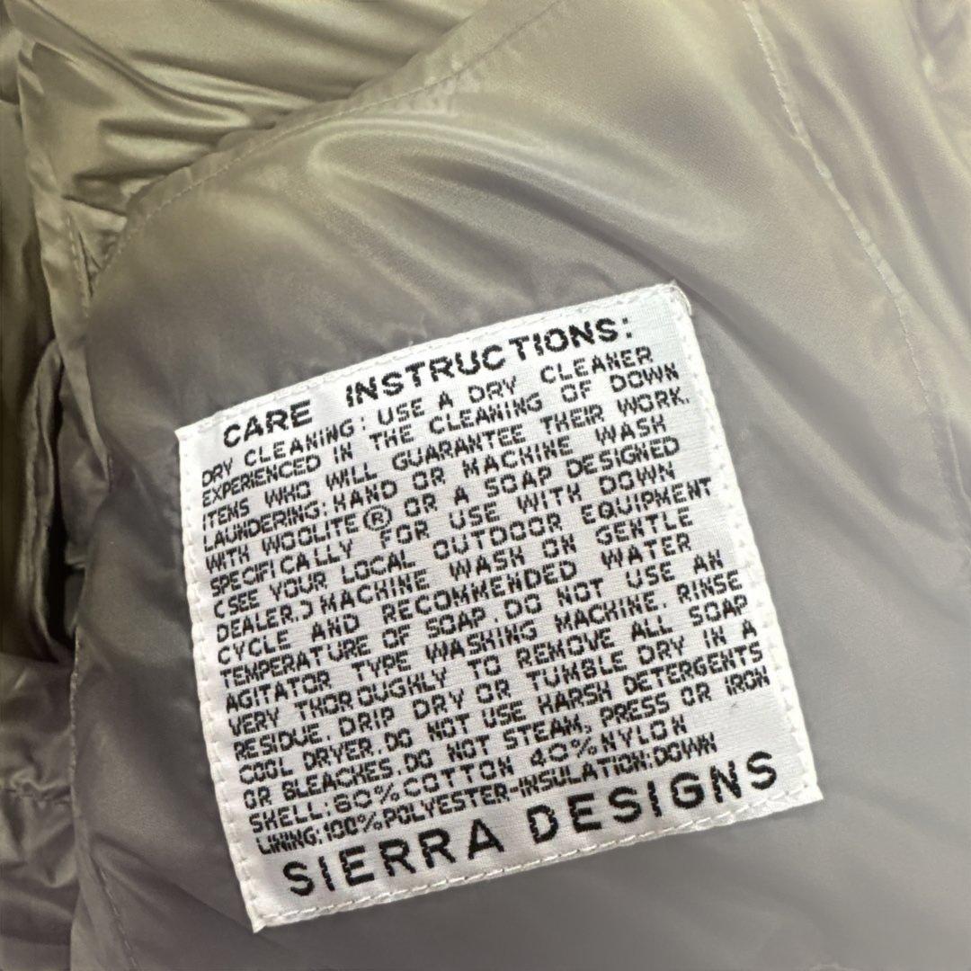 Sierra designs シエラデザイン　ロクヨンクロスダウンジャケットXL