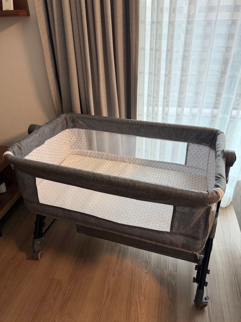 助産師監修　Hai Hai ベビーベッド　添い寝