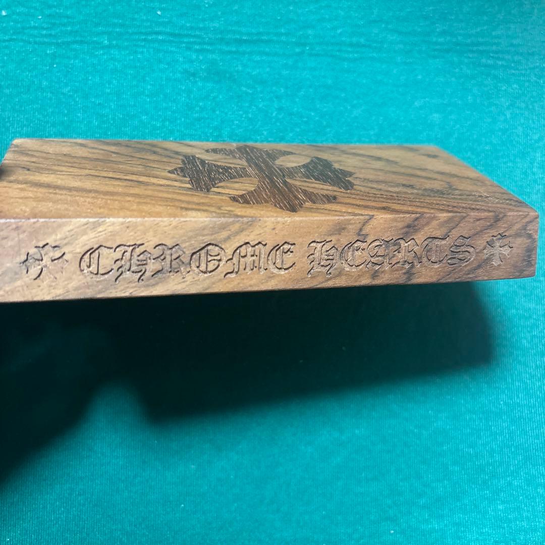 専用　非売品 クロムハーツ ウッドディスプレイ 置物 飾り