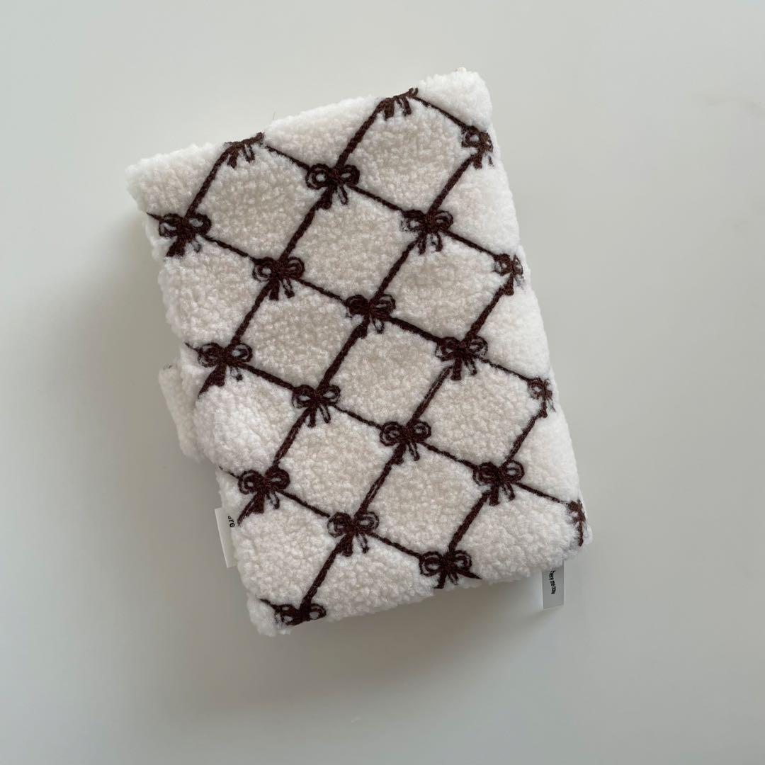 早い者勝ち　韓国　バインダー　カバー　貯金　リフィル　A6 リボン　毛糸