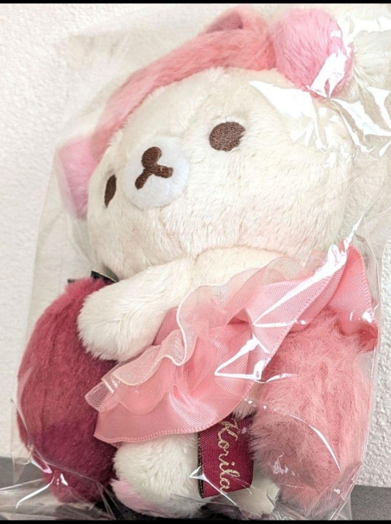 コリラックマとストロベリーキャット/ぶらさげぬいぐるみ・コリラックマ