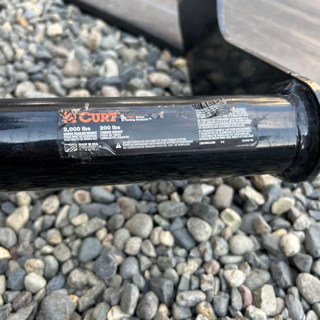 CURT社製 純正 Z12 キューブ専用 ヒッチメンバー※加工部分あり‼︎