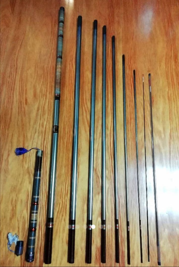 【貴重 希少品】高級 鮎釣竿 シマノ ボロン（極宝あゆ）