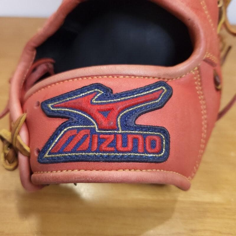 ミズノ サンドメイト 限定モデル 人気レッドラベル 内野用 軟式グローブ