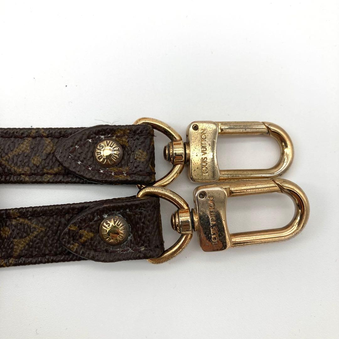 ルイヴィトン ショルダーストラップ モノグラム ベルト 肩ひも 紐 クロスボディ