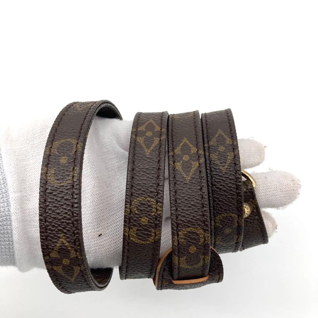 ルイヴィトン ショルダーストラップ モノグラム ベルト 肩ひも 紐 クロスボディ