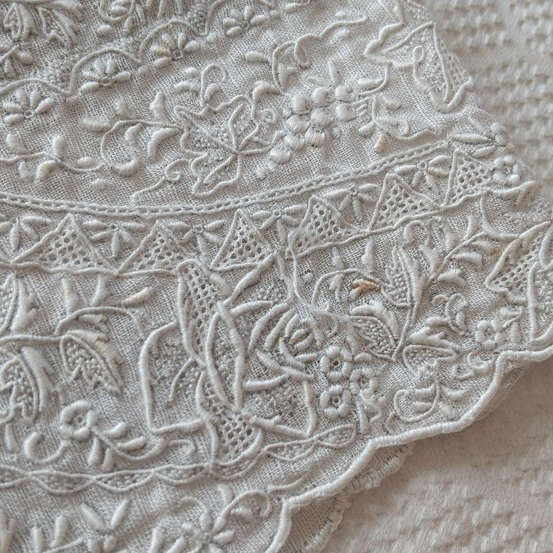 希少 高級品 スワトウ ヴィンテージ レース ハンカチ