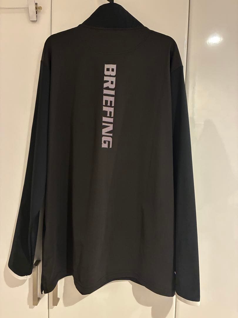 BRIEFING ゴルフ メンズ ハーフジップ BLACK Lサイズ　未使用品