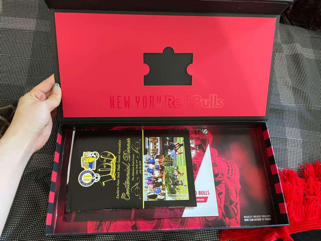 【非売品】NEW YORK RedBulls プレミアムマフラー
