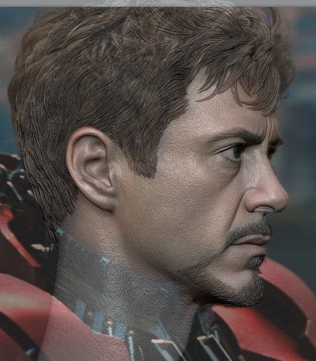 トニー スターク カーレース造形 Oneoff Custom