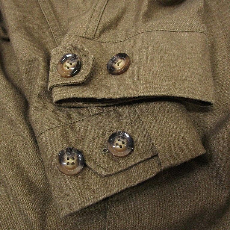 PUNK DRUNKERS パンクドランカーズ 日章モッズコート XL カーキ