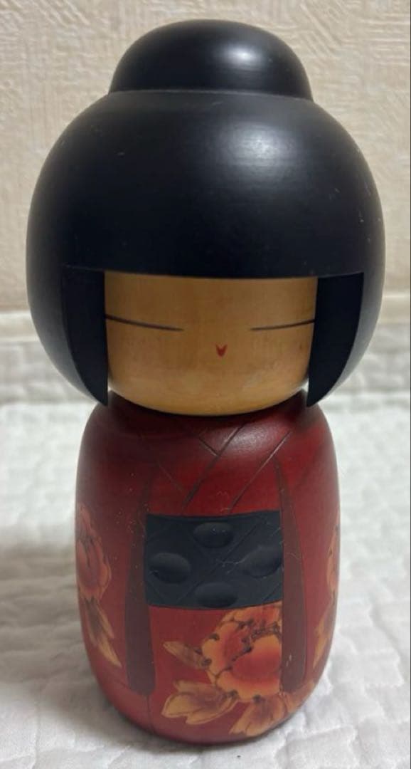 こけし 佐藤翠崕作 恒之作 内閣総理大臣賞 サインあり 置物 伝統工芸品 芸術