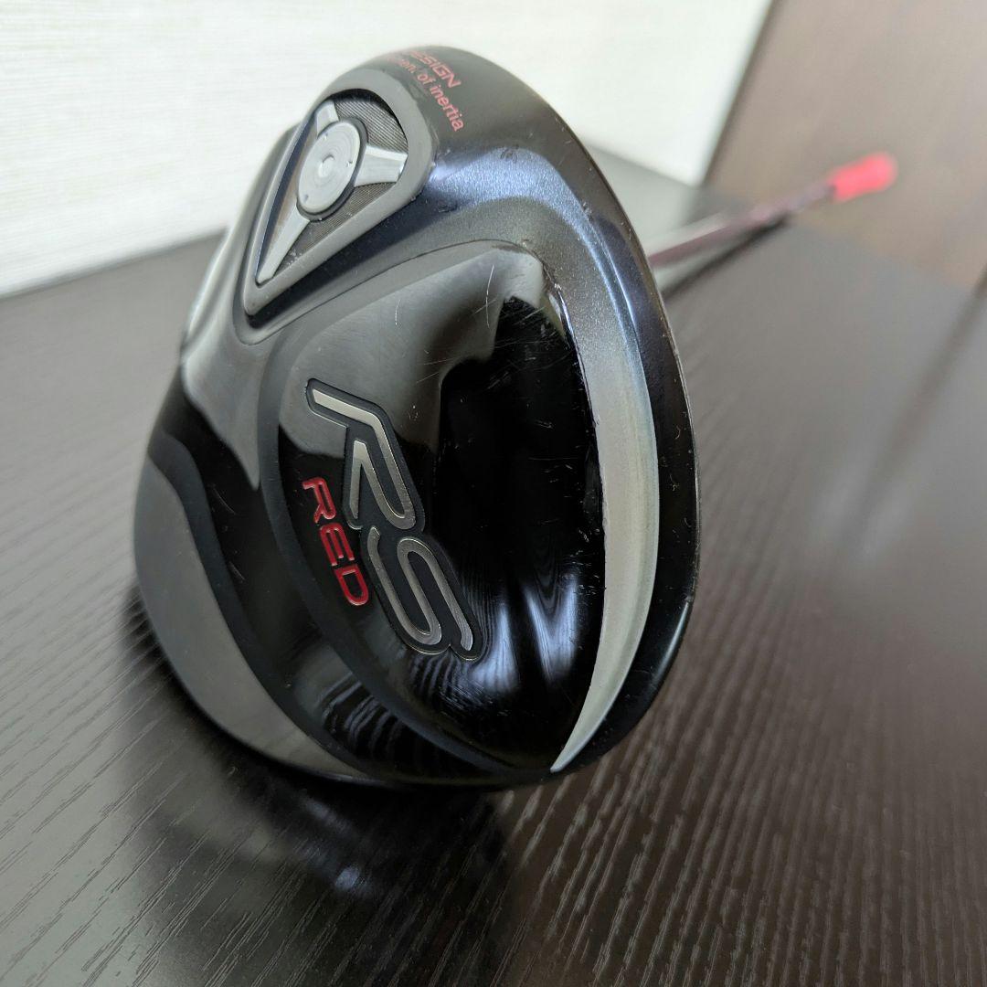 プロギア短尺ドライバーRSREDゴルフクラブ赤シニア初心者フジクラスピーダーR