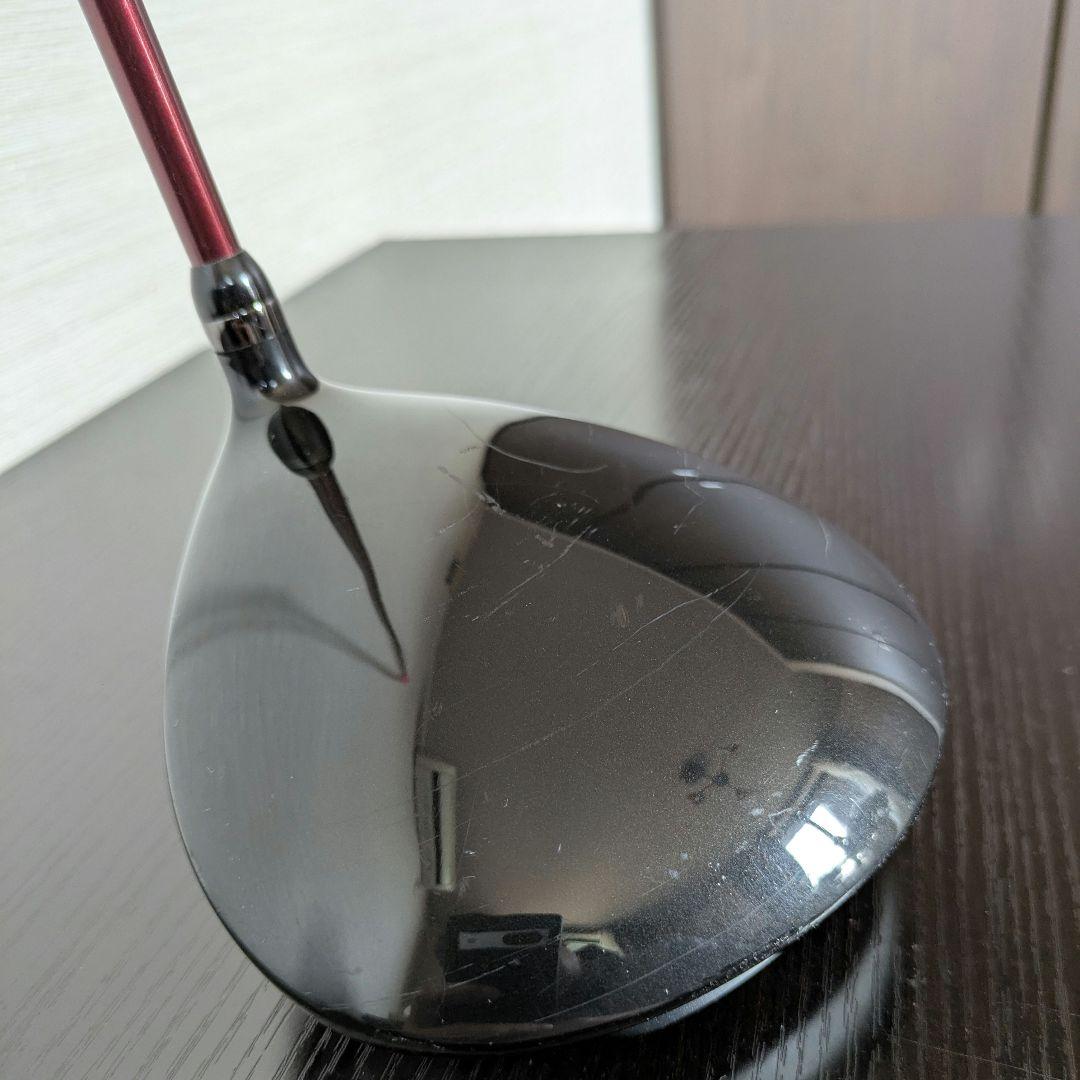 プロギア短尺ドライバーRSREDゴルフクラブ赤シニア初心者フジクラスピーダーR