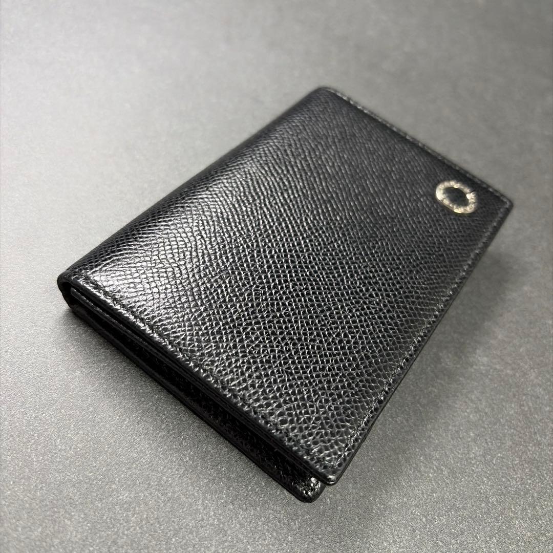 ブルガリ BVLGARI★名刺入れ カードケース 黒　ブラック