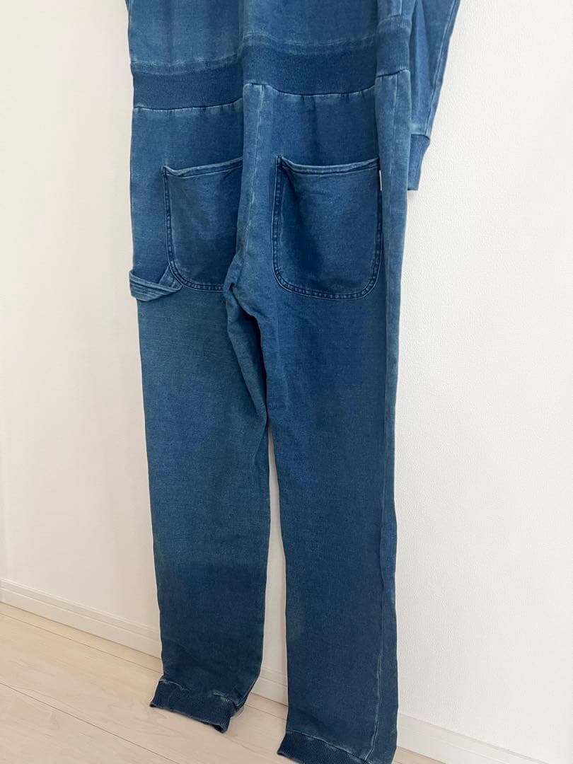 gym master デニムオールインワン つなぎ メンズ ストレッチM